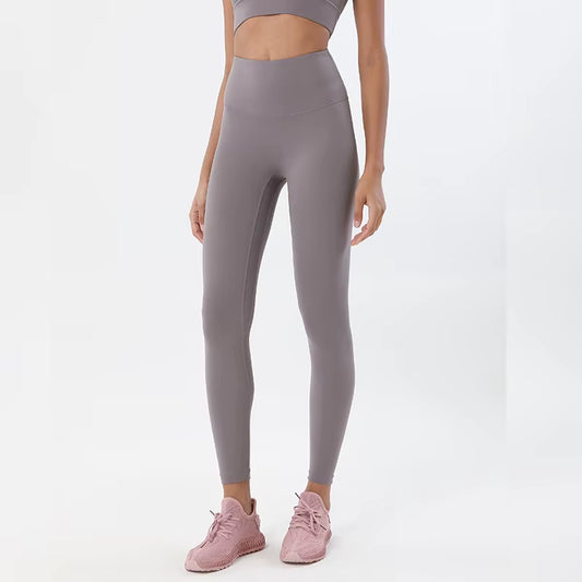 Nylon Leggings Women'S Pants Yoga Sport Fitness Gym High Waist Elastic Breathable Leggings for Fitness Womens Clothing