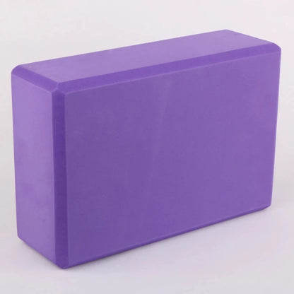Yoga Block Multi Colors Pilates EVA Yoga Brick Gym Foam Stretching Aid Gym Pilates Yoga Block Exercise Fitness Sport